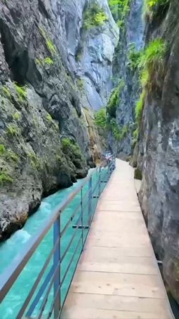🏞 Ущелье Aare Gorge, Швейцария