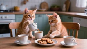 Один день из жизни котиков