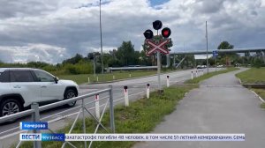 Всегда красный: светофор на переезде спровоцировал транспортный коллапс на ФПК в Кемерове