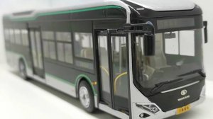 электробус шанхайский #электробус, #автобус №1:43 #москва #Yutong