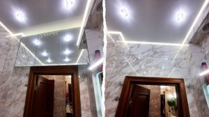 Зеркальный шкафчик для ванной