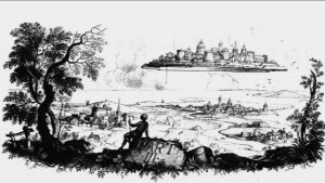 В 15 веке над планетой еще парили летающие платформы прошлой цивилизации