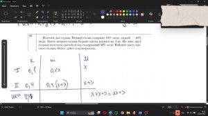 ОГЭ № 21 текстоая задача. Растворы.