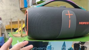БАС ТЕСТ HOPESTAR A86 450 Ватт серая с ОРАНЖЕВЫМИ КНОПКАМИ 🔥 Видеоотчет Ленинский проспект✅
