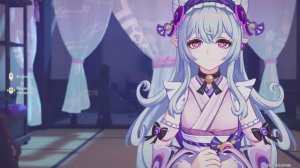 Анимация Геншин Импакт: Анимация с Мидзуки