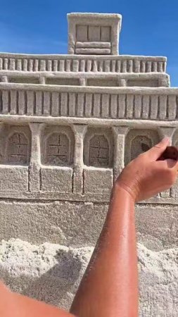 Искусство из песка 🏖️