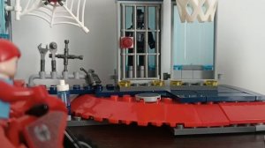 герои Marvel Lego 1 серия лаборатория