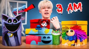 НИКОГДА НЕ ОТКРЫВАЙ ВСЕ POPPY PLAYTIME CHAPTER 4 МИСТЕРИ-БОКСЫ в 3 ЧАСА НОЧИ!!
