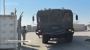 Ракетный дивизион БРК «Бал» Каспийской флотилии совершили длительный марш к побережью