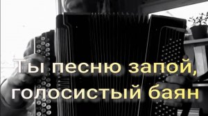 Ты песню запой, голосистый баян. Стихи - Э.Роузи, звук в ИИ - В.Гарсия, монтаж - Е.Доставалов