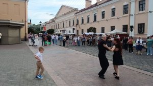 Аргентинское танго в Гродно. Протанцовка в городе 19 июля 2025г.