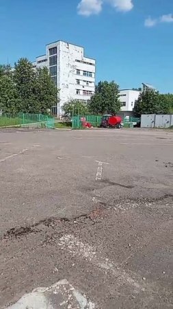 обзор територии больницы в Москве