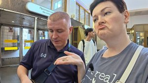 Едем с ПОДАРКАМИ в Гости) Изучаем Питерское МЕТРО! Вован УБЕРЁГ меня от беды! Влог