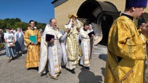 Освящение храма равноапостольной Нины