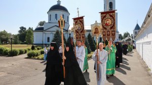 Крестный ход в день памяти преподобного Стефана Махрищского