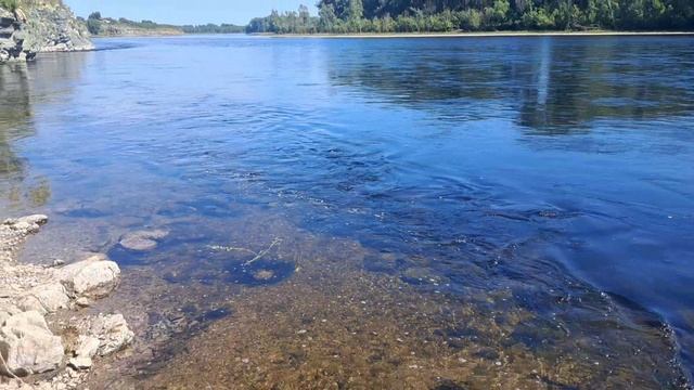 БАТЮШКА ЕНИСЕЙ..
какой ты сегодня тихий и кристально чистый..
