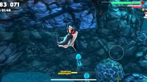Hungry Shark World. Тупорылая акула