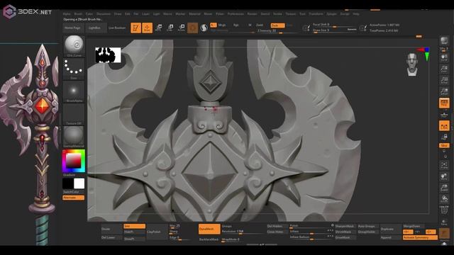 006_Sculpting in Zbrush