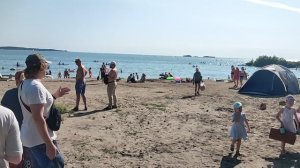 Обское море 🌊 - заполненные пляжи Академгородка, 26.07.2025 🏖️ Ob sea , the beach of Akademgorodok
