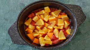 Арбузное варенье с апельсином