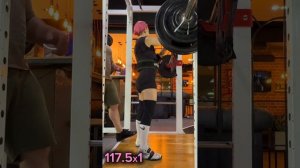 Как я встала 117.5 к#пауэрлифтинг#powerlifting#strong#тяга#жим#присед#троеборье#сильная#лфк#здоровье