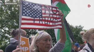 Прилетевшего в Британию Трампа освистали и назвали хулиганом / События на ТВЦ
