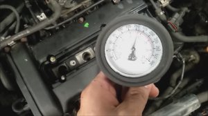 Замер компрессии  в двигателе.