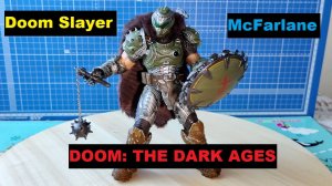 Review! 2025 McFarlane Toys Doom Slayer From Doom: the Dark Ages Computer Game.