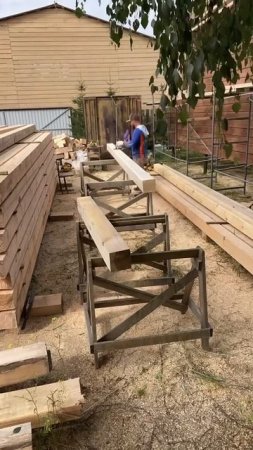 #домизбруса #строительсводома #самостройщик #wood #woodworking #стройка