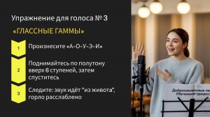 Сила и выразительность голоса оратора Гаммы