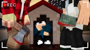 ОНИ ОХОТЯТСЯ НА МЕНЯ. БАБУШКА С ДЕДУШКОЙ СОШЛИ С УМА. ЗИМНИЕ КАНИКУЛЫ[ЧАСТЬ 5]-СТРАШИЛКИ МАЙНКРАФТ