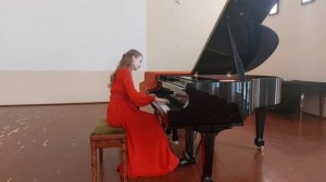 Захарова Варвара 16 лет Й. Гайдн Соната ми бемоль мажор, Hob:52 I часть