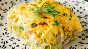 Запеканка с курицей и овощами