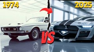 ЭВОЛЮЦИЯ Ford Mustang с 1974 по 2025 год – ЭПИЧЕСКАЯ трансформация
