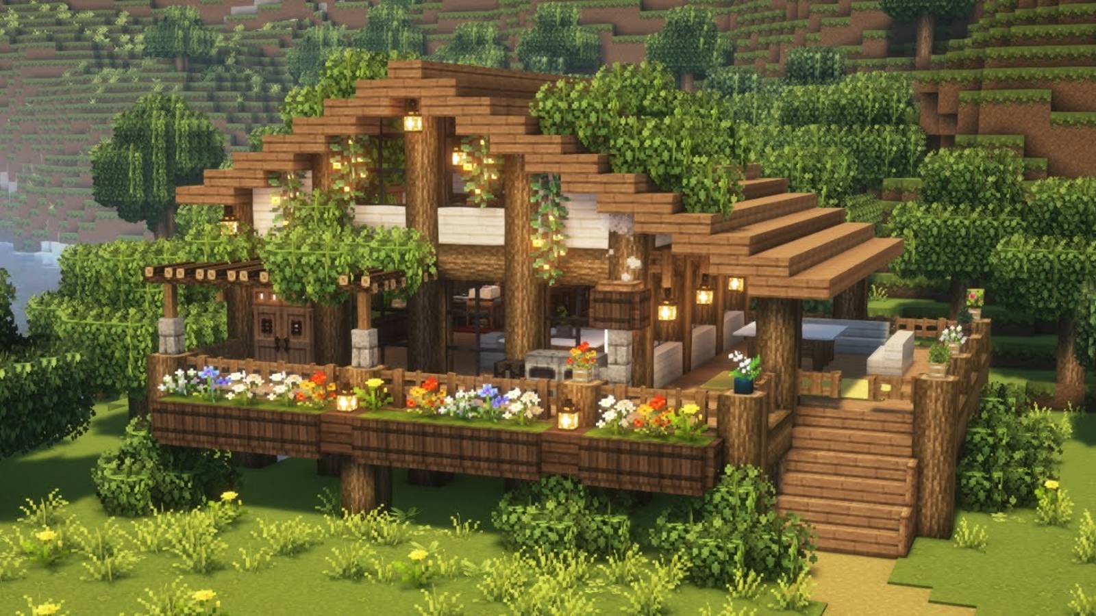 Как построить ИДЕАЛЬНЫЙ эстетичный дом в Minecraft майнкрафт