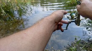 Обрыбил новый спиннинг ультралайт. Мормышинг (мормодроч)