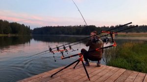 Дуплет трофейных карпов!