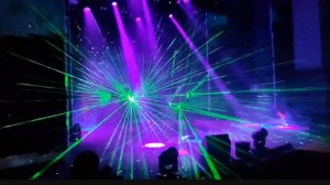 Световое лазерное шоу "Северное сияние" от шоу QUINTESSENCE