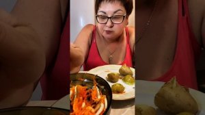 Хотела Селедку с луком, а получила Селелку по корейски/ Мукбанг