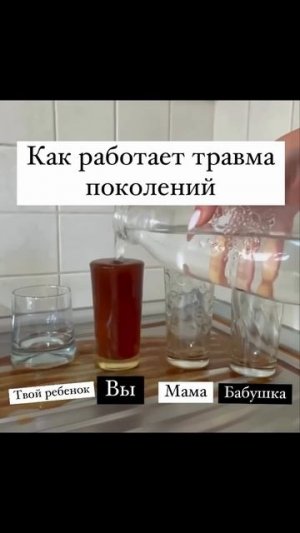 Это передается через поколения