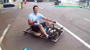 Дрифт карт из гироскутера часть 1