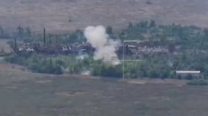 Война дронов №98.  Уничтожение танка ВСУ.