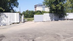 Небольшие подвижки на площадке Москворечье Бирюлёвской линии