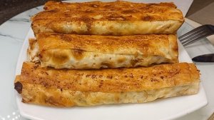 Быстрый завтрак . Рулетики из лаваша .