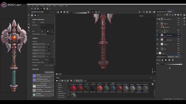 007_Texturing in Substance Painter