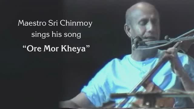 “Ore Mor Kheya” Шри Чинмой поёт свою песню. Концерт в Альберт-холле, Лондон, 1984г.