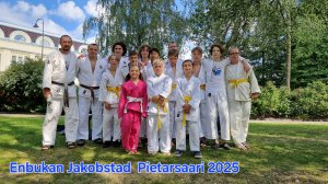 Презентационное выступление по дзюдо клуб Enbukan Jakobstad Finland