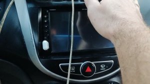 Как включить кондиционер в Hyundai Solaris 2011 года