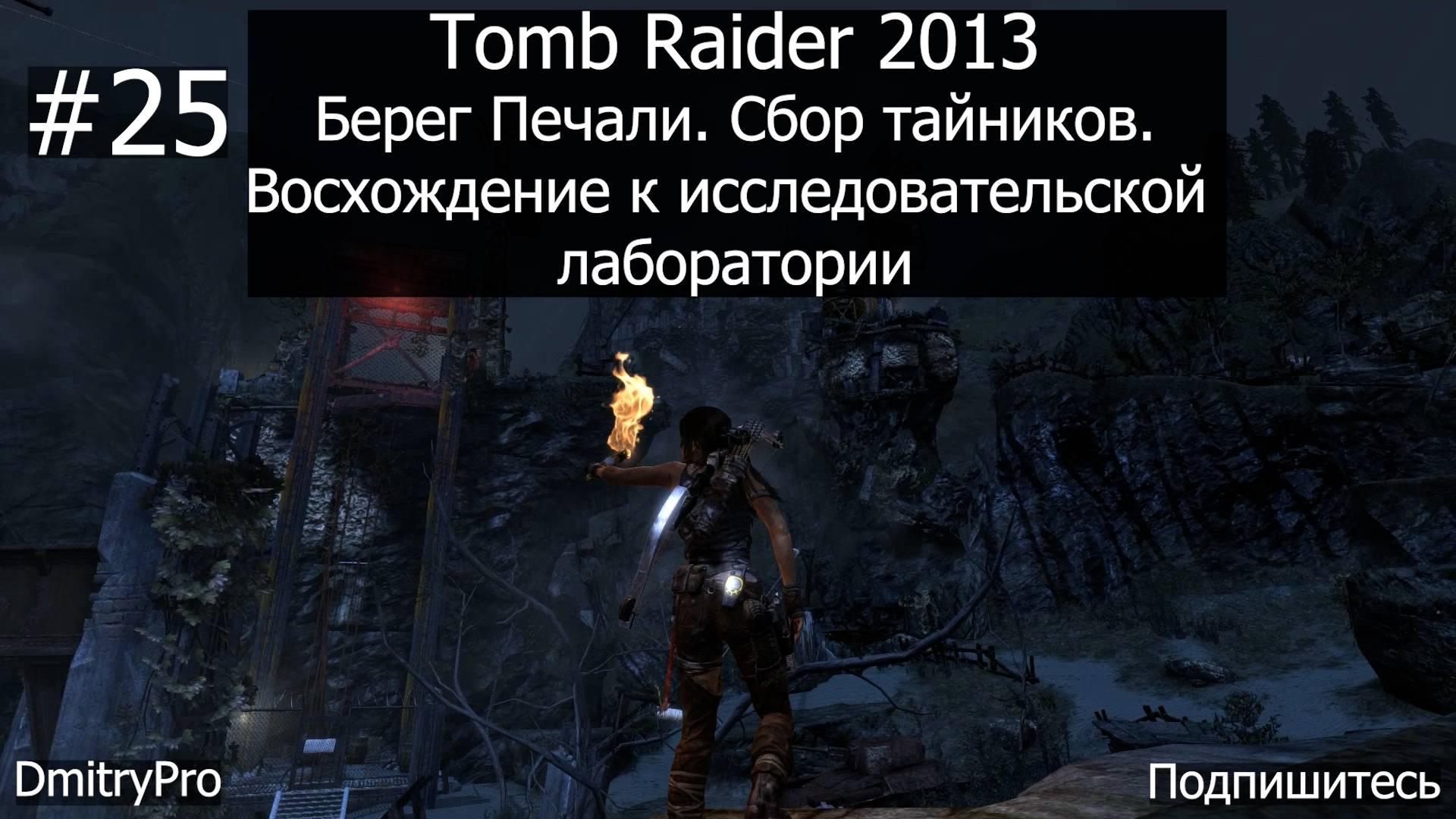 Tomb Raider 2013. Прохождение 25. Берег Печали. Сбор тайников смотреть онлайн