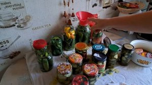 Впервые закрываю салат МОНЕТКА/КАБАЧКОВЫЕ оладьи/Чеснок не выкопали из за 🌧🌧